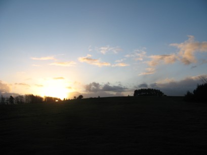 May Hill at sunrise