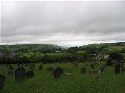 View from Bedwellty Churchyard