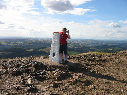 Will supping Malvern Spring water at the Malvern trigpoint